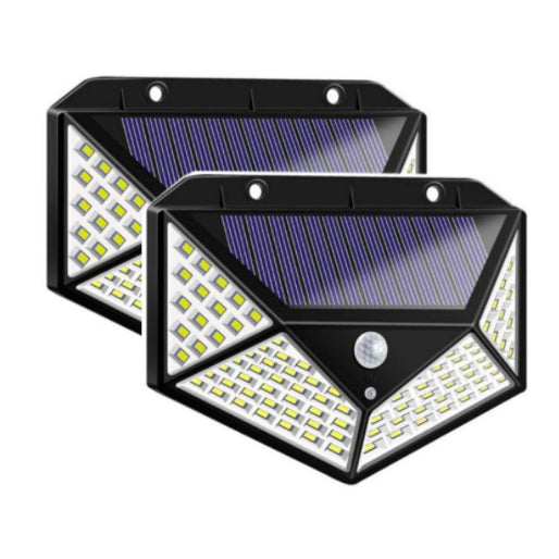 2 Luminárias LED de Energia Solar - Frete Grátis - PIX 5% SOLAR