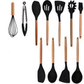 Kit Utensílios de Cozinha Silicone Completo (12 peças)